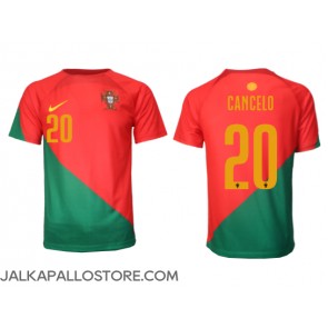 Portugali Joao Cancelo #20 Kotipaita MM-kisat 2022 Lyhythihainen